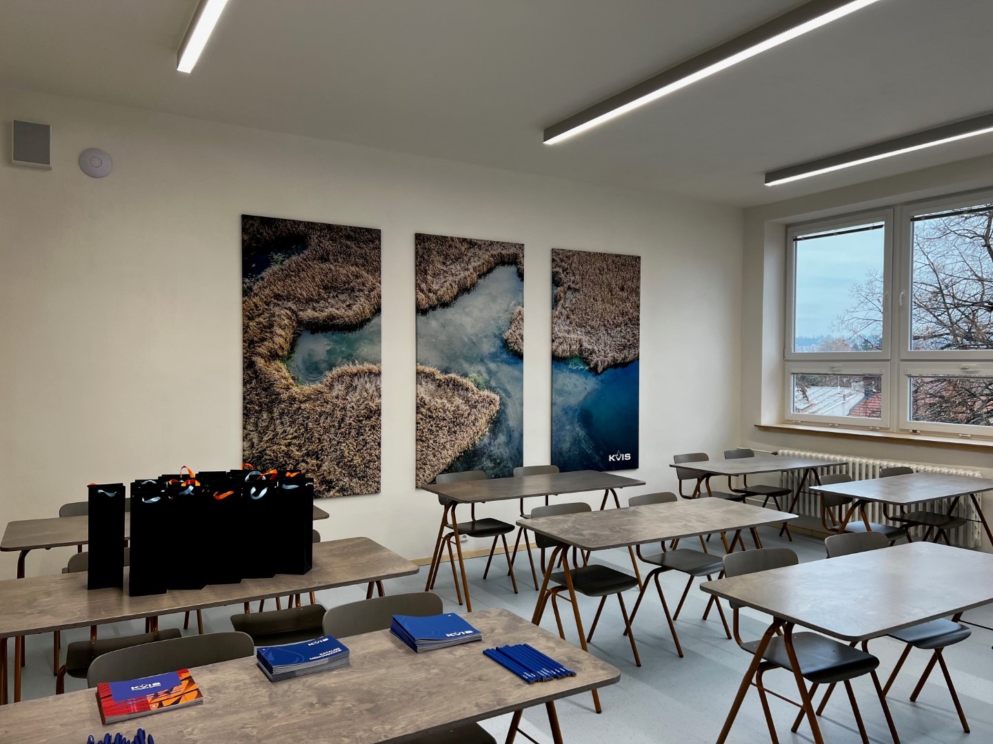 KVIS Lounge - učebna na Stavební škole ve Vysokém Mýtě