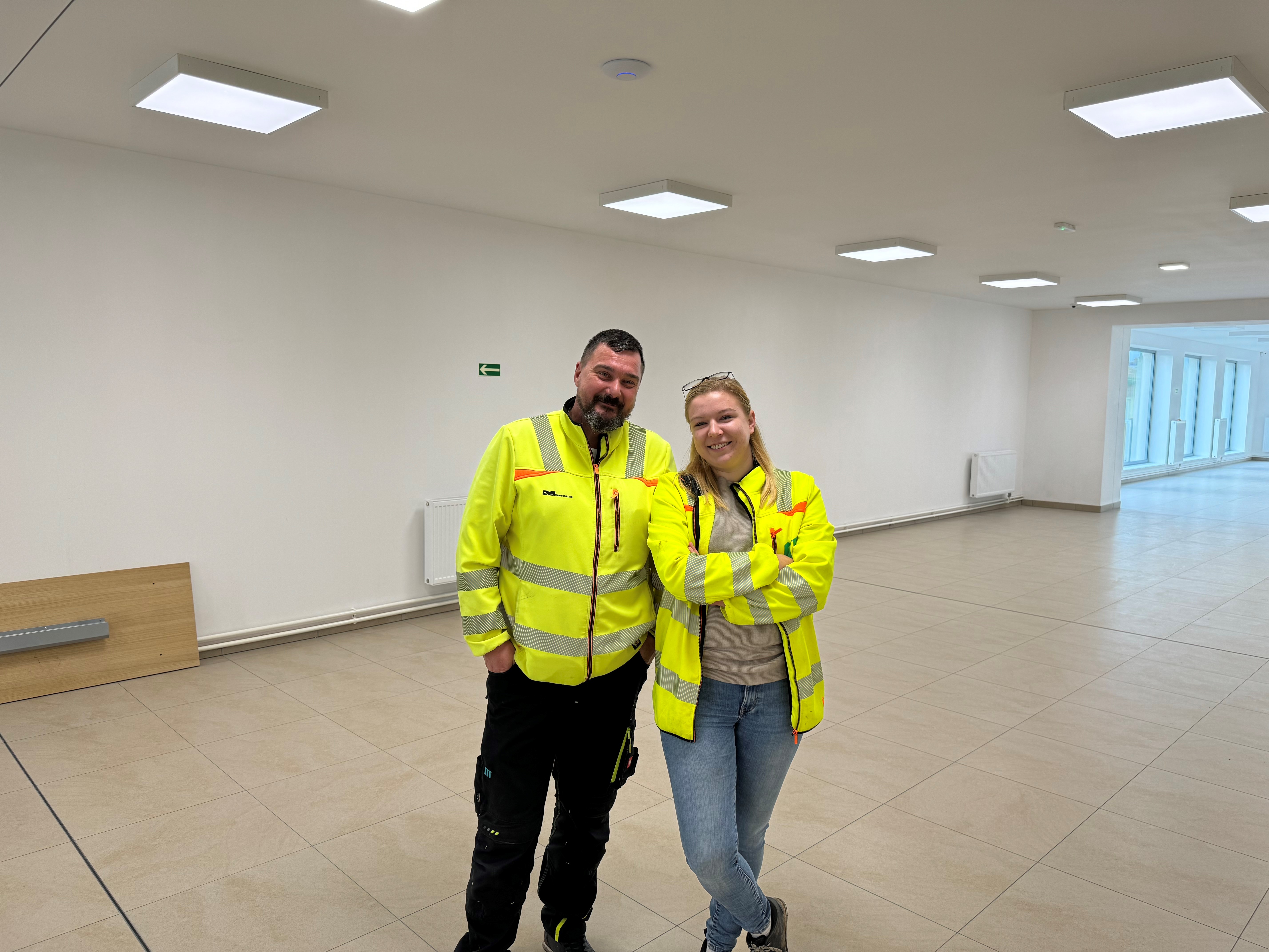 Nováček v MARHOLDU. Představujeme stavbyvedoucí Štěpánku