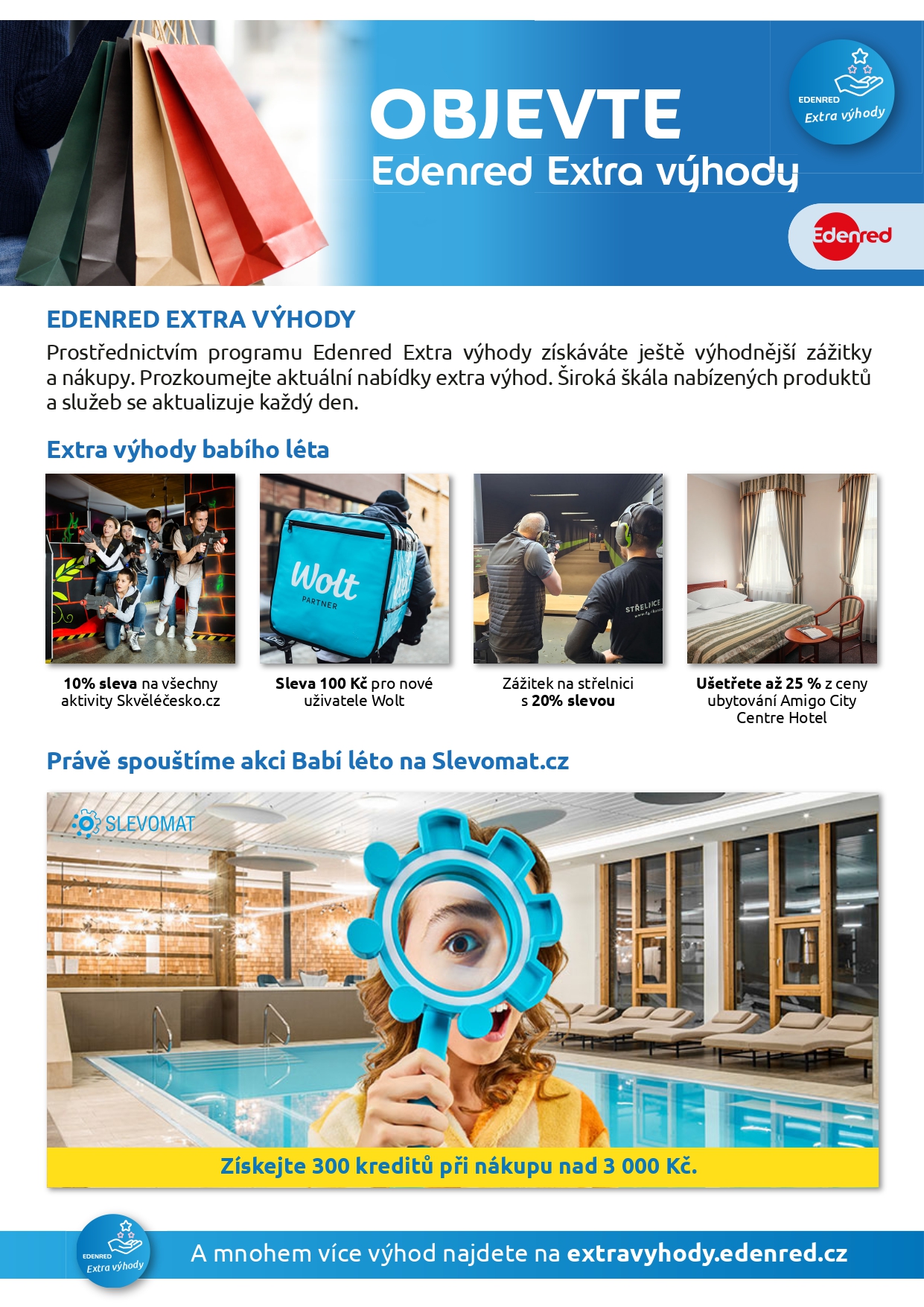 Objevte další EDENRED výhody