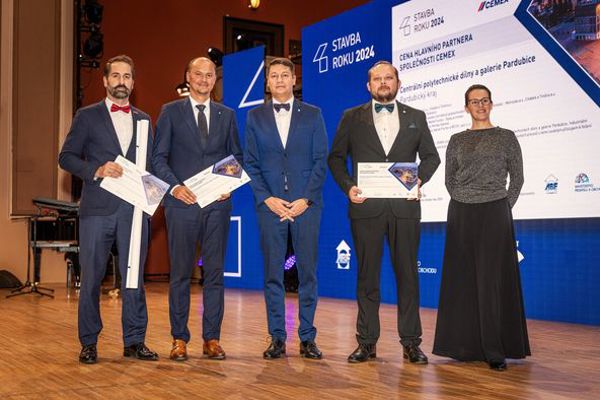 Naši POZEMÁCI si odnášejí další úspěch z prestižní soutěže Stavba roku 2024